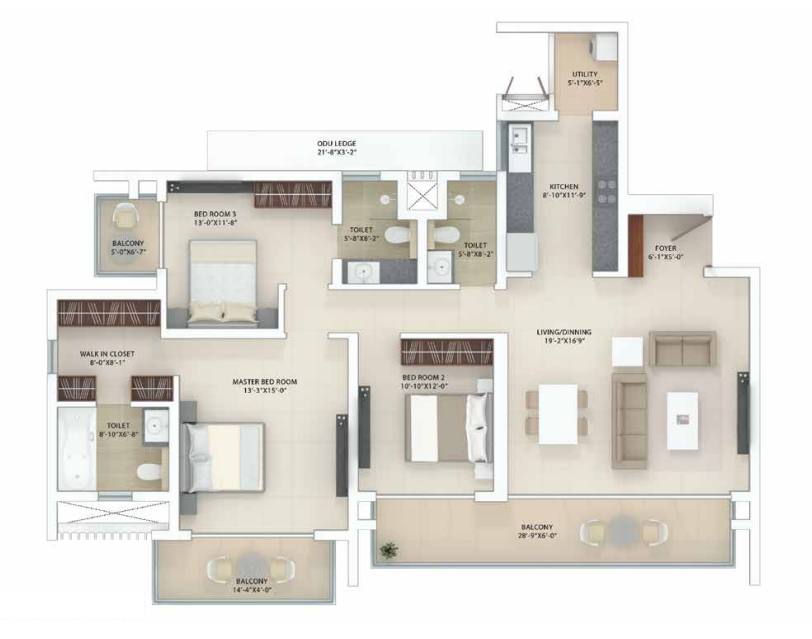 Gurgaon_gateway_3BHK