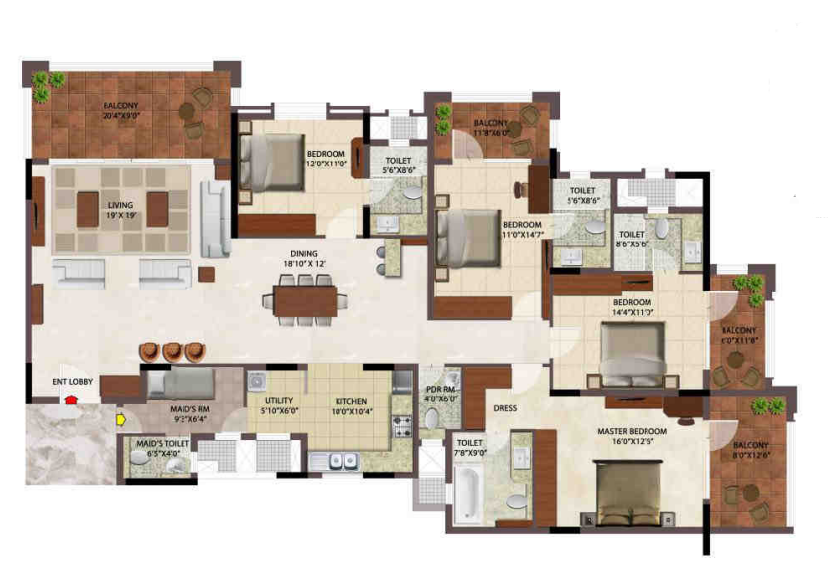 Prestige ocean crest